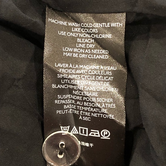 Maeve Anthropologie maxi skirt wrap style  black ruffle detail New With Tag S - Picture 10 of 11